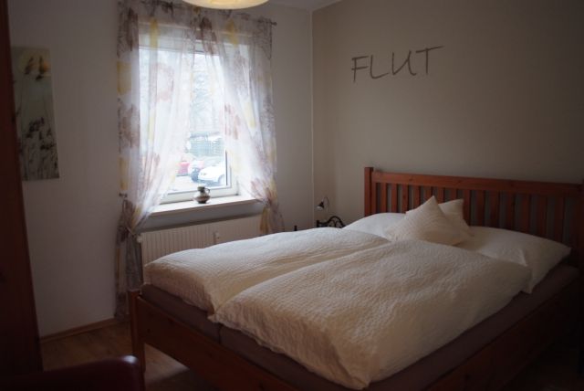 Ferienwohnung "Flut" - Schalfzimmer